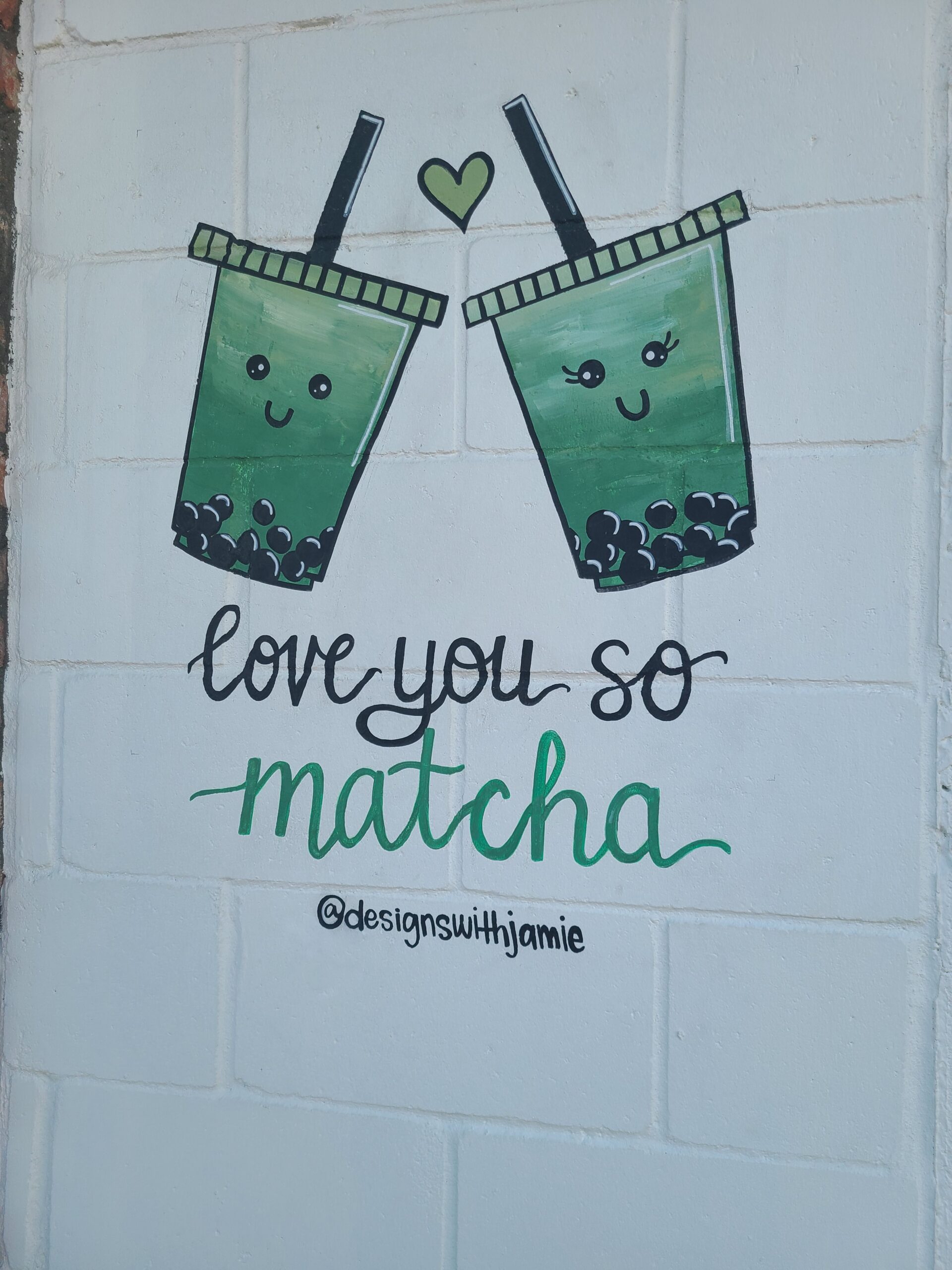 matcha graffiti
