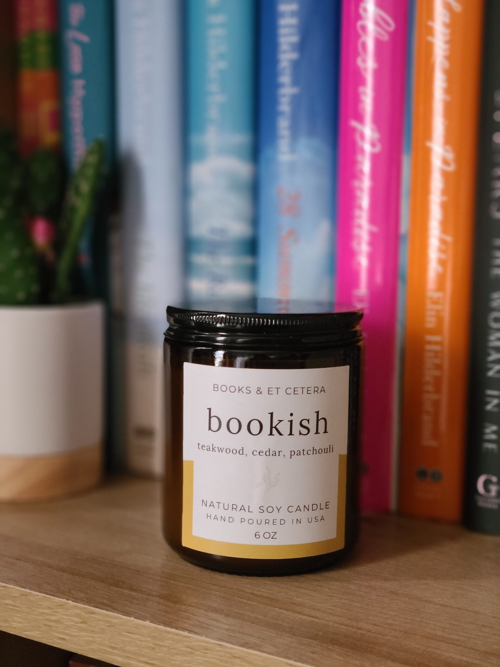 bookish candle